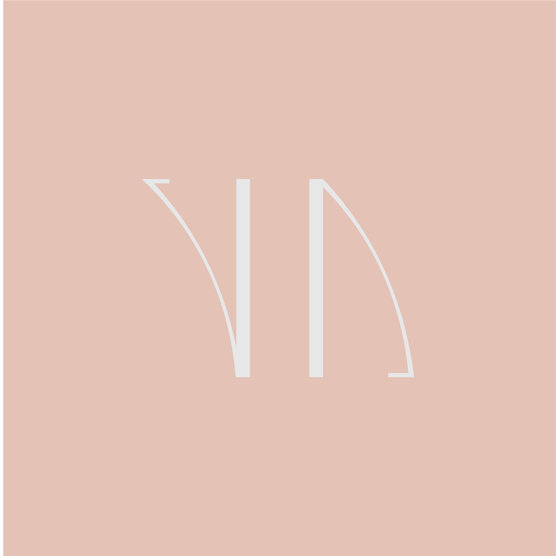 Monogramme beige